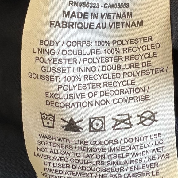 Nike Dri-FIT Women's Lined Navy Blue, Red & White 3.5" Inseam Running Shorts- XS - Picture 8 of 8